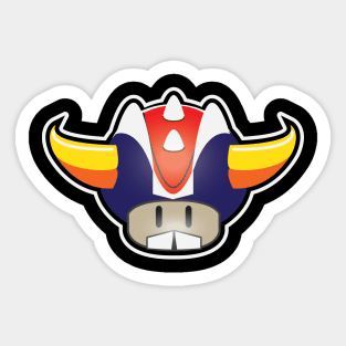 Goldo-Mush Sticker